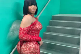 FREAKY Dick sucking Tranny💦🥵 - Image 9